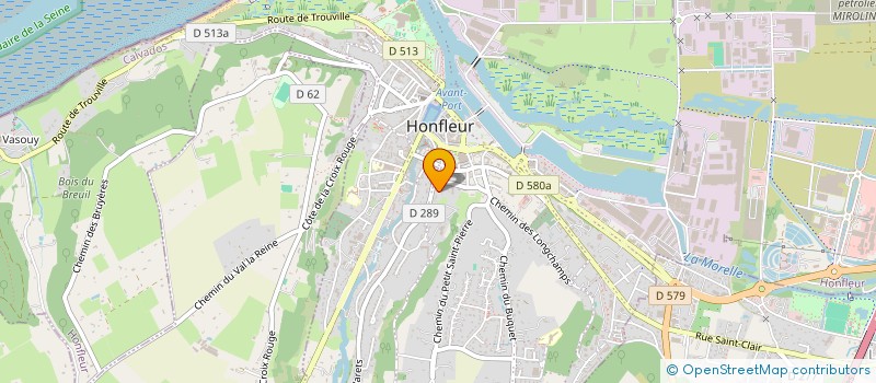 localisation de l'entreprise MADAME CLAIRE CRETU  DINAN