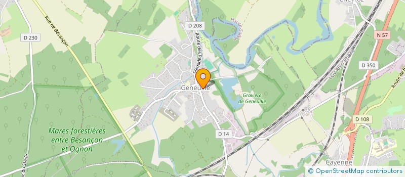 localisation de l'entreprise MADAME CLAIRE CUGNETTI  CHAMBORNAY-LES-PIN