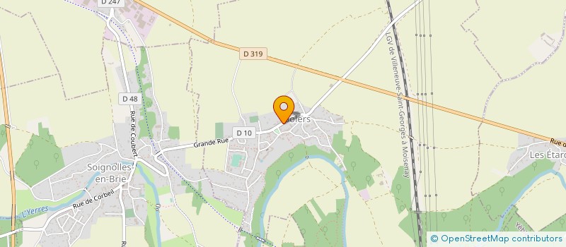 localisation de l'entreprise MADAME CLAIRE DA SILVA  SOLERS