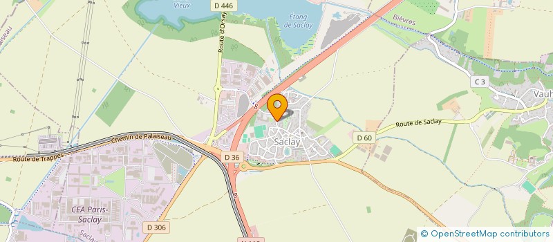 localisation de l'entreprise MADAME CLAIRE DABAN  SACLAY