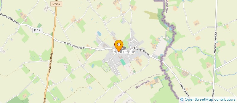 localisation de l'entreprise MADAME CLAIRE DAMPERON à HOUTKERQUE