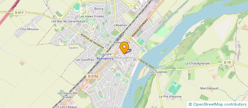 localisation de l'entreprise MADAME CLAIRE DE BERGH à BEAUGENCY