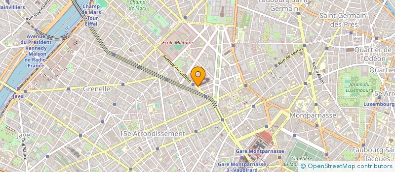 localisation de l'entreprise MADAME CLAIRE DE BURETEL DE CHASSEY  PARIS