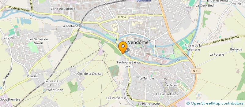 localisation de l'entreprise MADAME CLAIRE DE PREKEL  VENDOME