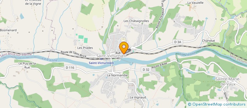 localisation de l'entreprise MADAME CLAIRE DE STAUTE à SAINT-VICTURNIEN