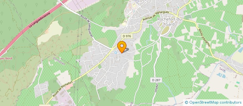 localisation de l'entreprise MADAME CLAIRE DECROIX  ROCHEFORT-DU-GARD