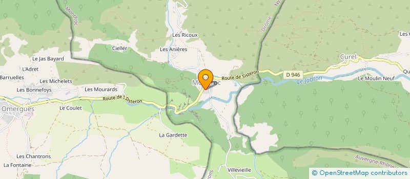 localisation de l'entreprise MADAME CLAIRE DEGIVE  MONTFROC