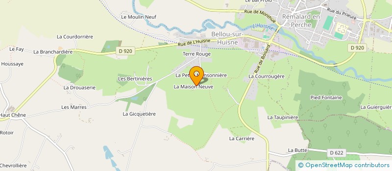 localisation de l'entreprise MADAME CLAIRE DELACOURTE à SAINT-GERMAIN-DES-GROIS