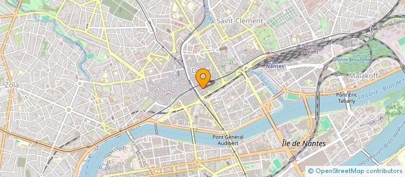 localisation de l'entreprise MADAME CLAIRE DELEPEE  NANTES