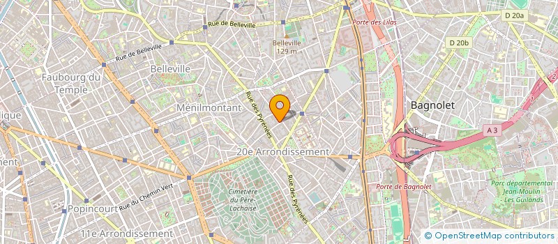 localisation de l'entreprise MADAME CLAIRE DELFINO  PARIS