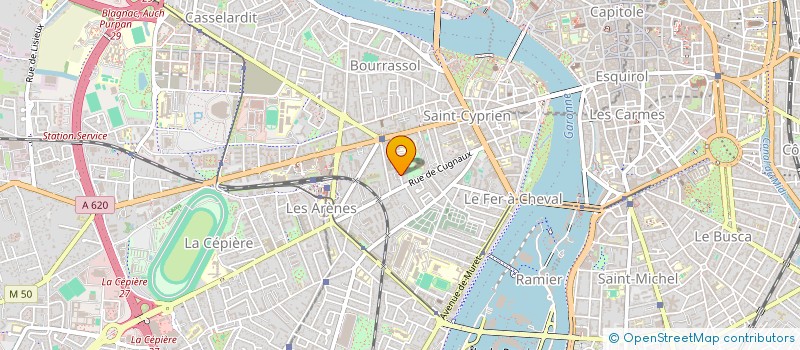 localisation de l'entreprise MADAME CLAIRE DELPECH à TOULOUSE
