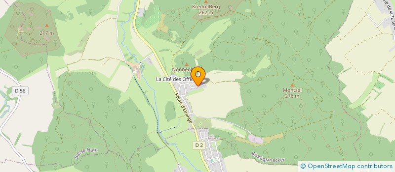 localisation de l'entreprise MADAME CLAIRE DELVO  KNIGSMACKER