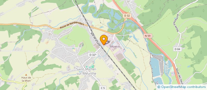 localisation de l'entreprise MADAME CLAIRE DEMANGE  SAINT-MICHEL-SUR-MEURTHE