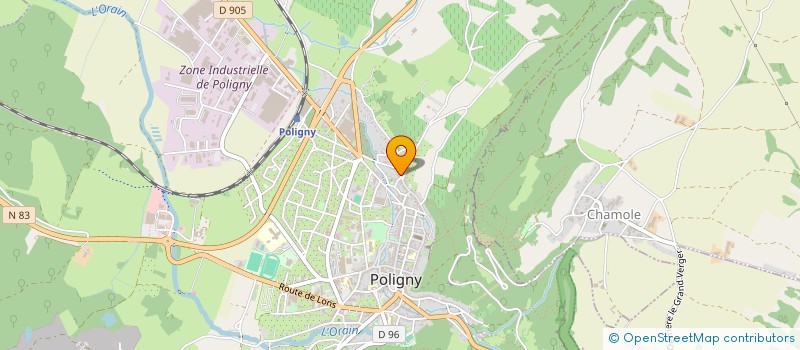 localisation de l'entreprise MADAME CLAIRE DEMLING à POLIGNY