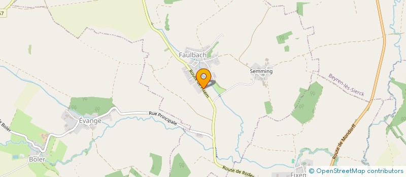 localisation de l'entreprise MADAME CLAIRE DEMURGER  RODEMACK