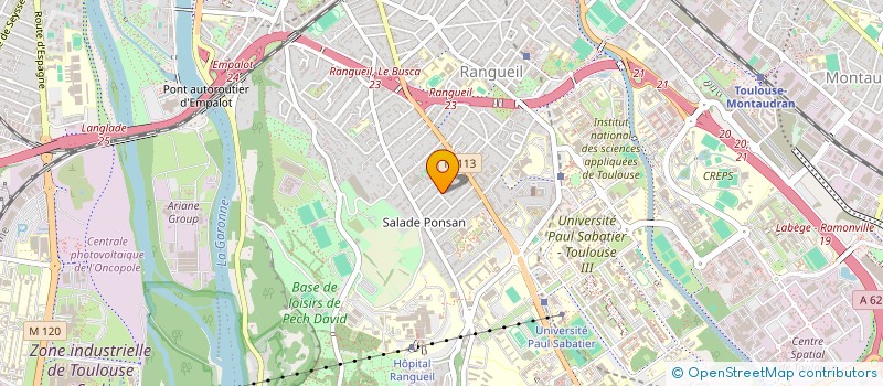 localisation de l'entreprise MADAME CLAIRE DENERIER à TOULOUSE