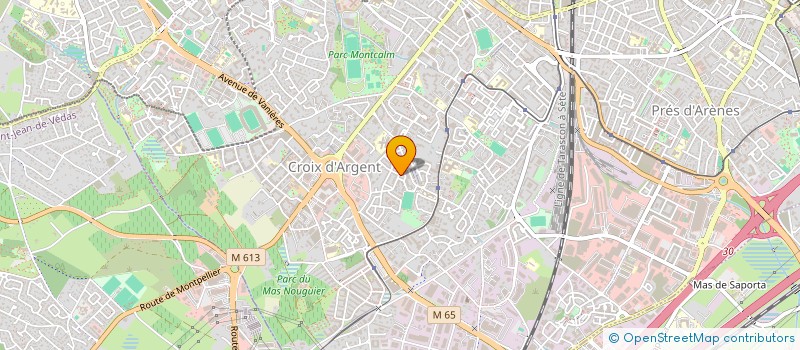 localisation de l'entreprise MADAME CLAIRE DENISE PELTIER à MONTPELLIER