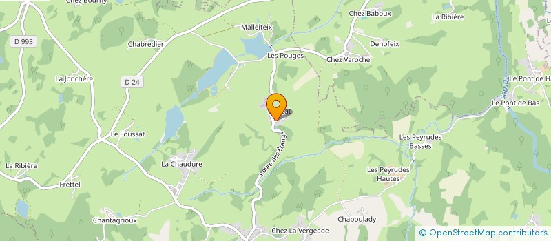 localisation de l'entreprise MADAME CLAIRE DEPOUX  CHAMPAGNAT