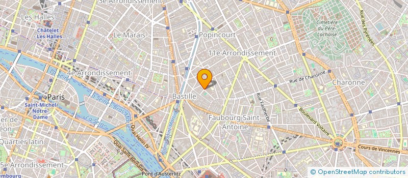 localisation de l'entreprise MADAME CLAIRE DEPREZ  PARIS