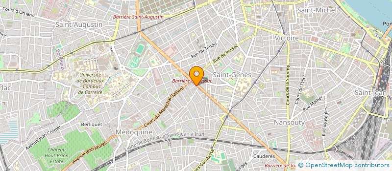 localisation de l'entreprise MADAME CLAIRE DESAL à TALENCE