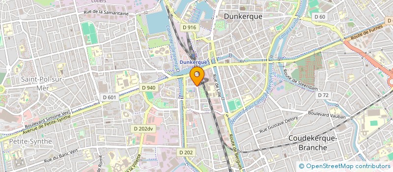 localisation de l'entreprise MADAME CLAIRE DESBONNETS à DUNKERQUE