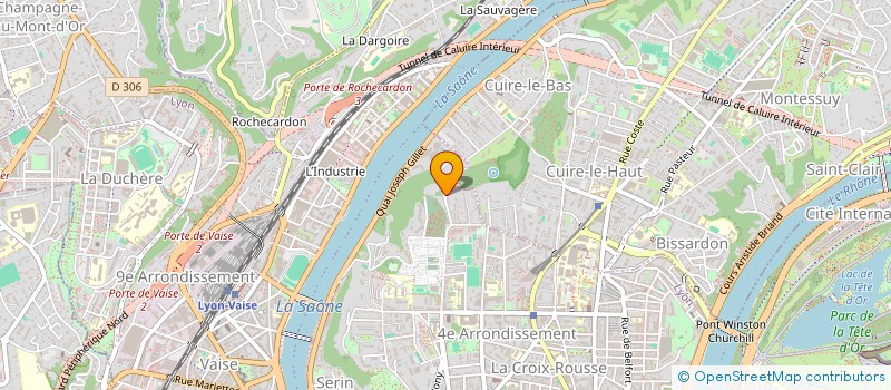 localisation de l'entreprise MADAME CLAIRE DESCHAMPS à LYON