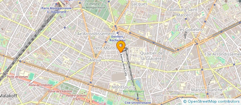 localisation de l'entreprise MADAME CLAIRE DESMOULIN  PARIS