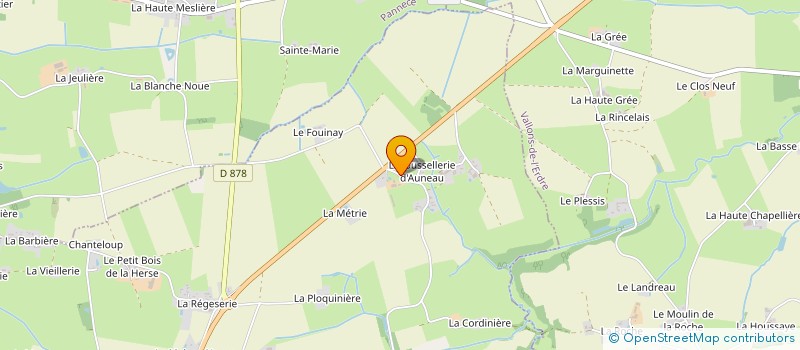 localisation de l'entreprise MADAME CLAIRE DEVILLERS  POUILLE-LES-COTEAUX