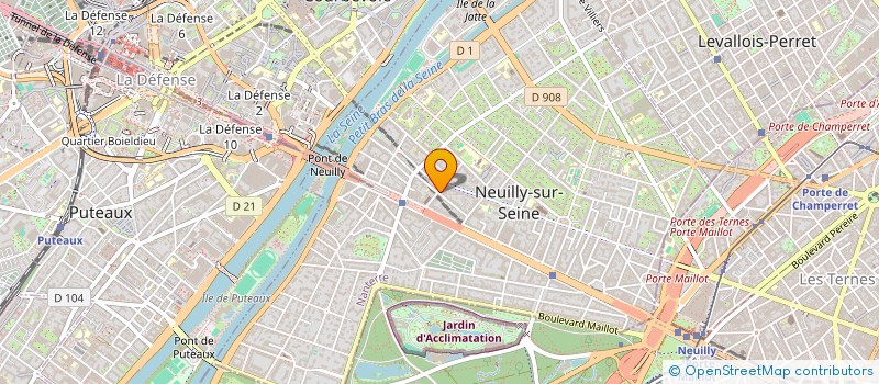 localisation de l'entreprise MADAME CLAIRE DEVOGEL à NEUILLY-SUR-SEINE