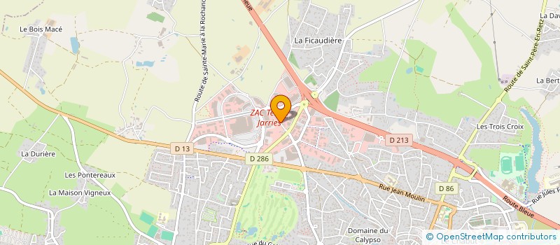 localisation de l'entreprise MADAME CLAIRE DHELLEMMES  PORNIC