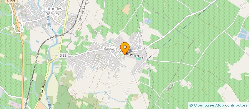 localisation de l'entreprise MADAME CLAIRE DHERBECOURT à VILLENEUVE-LES-BEZIERS