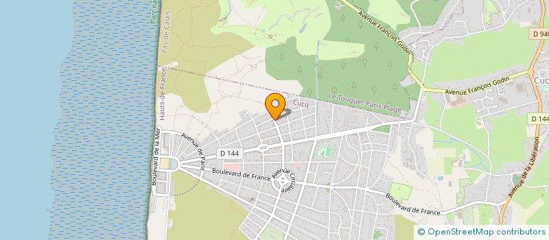 localisation de l'entreprise MADAME CLAIRE DHUYSER  CUCQ