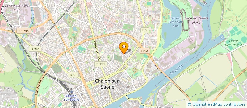 localisation de l'entreprise MADAME CLAIRE DIDELON  CHALON-SUR-SAONE