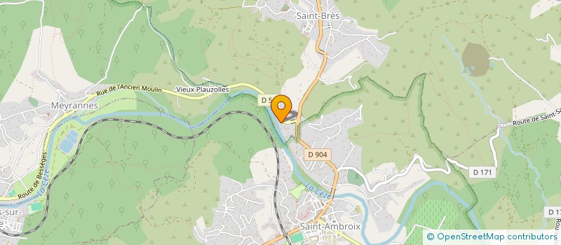 localisation de l'entreprise MADAME CLAIRE DIMART SABBAGH  SAINT-BRES