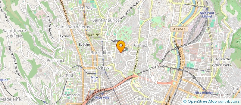 localisation de l'entreprise MADAME CLAIRE DITTLOT à NICE