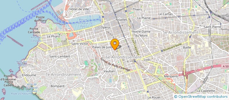 localisation de l'entreprise MADAME CLAIRE DJAIZ à MARSEILLE