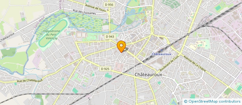 localisation de l'entreprise MADAME CLAIRE DODE à CHATEAUROUX
