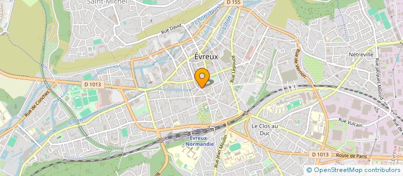 localisation de l'entreprise MADAME CLAIRE DOMONT à EVREUX