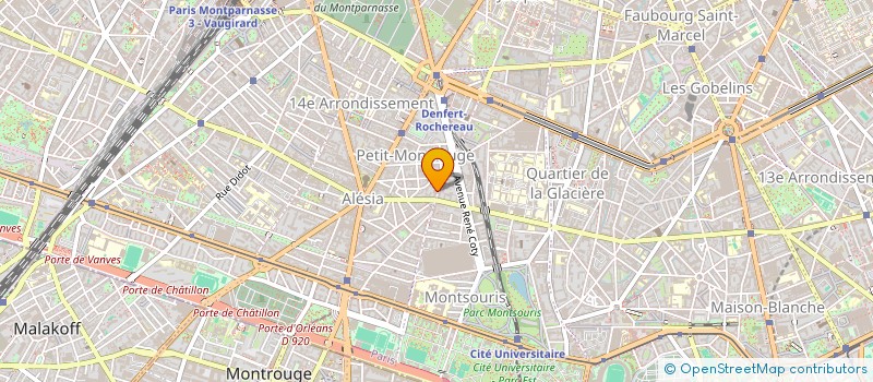 localisation de l'entreprise MADAME CLAIRE DORE  PARIS