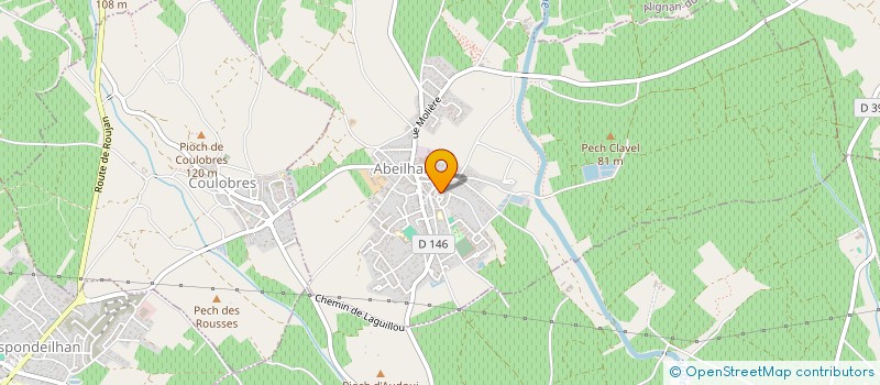 localisation de l'entreprise MADAME CLAIRE DOUGADOS  ABEILHAN