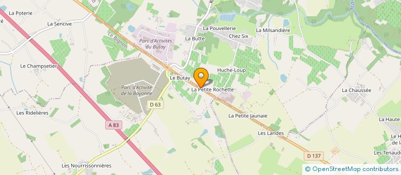 localisation de l'entreprise MADAME CLAIRE DOUILLARD  PONT-SAINT-MARTIN