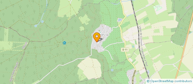 localisation de l'entreprise MADAME CLAIRE DRACH  CHARMES-LA-COTE