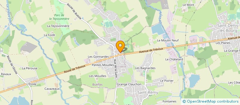 localisation de l'entreprise MADAME CLAIRE DUCHAINE  BUELLAS