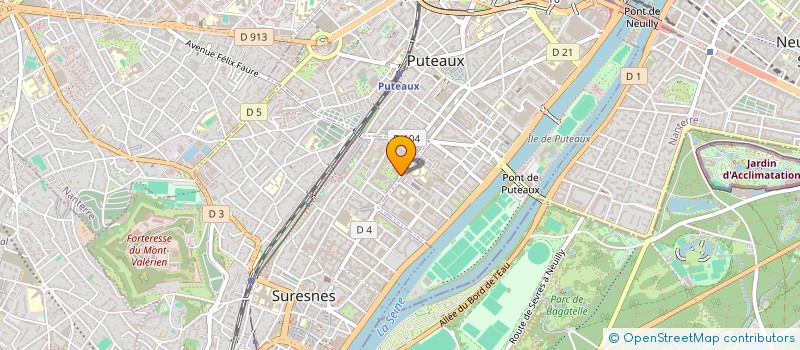 localisation de l'entreprise MADAME CLAIRE DUCLUZEAU à SURESNES