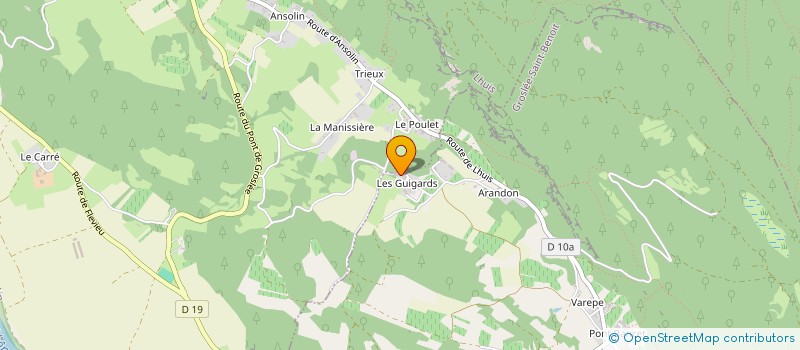 localisation de l'entreprise MADAME CLAIRE DUCOLOMB à GROSLEE-SAINT-BENOIT
