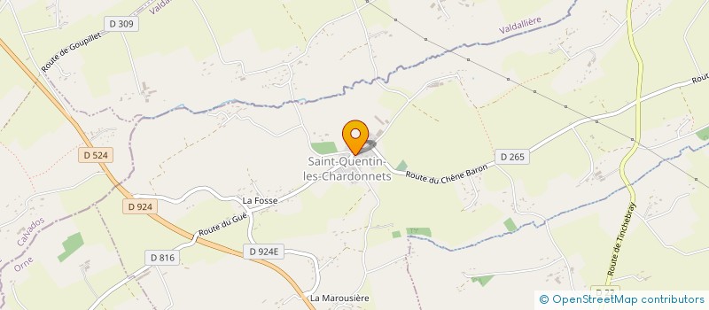 localisation de l'entreprise MADAME CLAIRE DUCREUX à TINCHEBRAY-BOCAGE