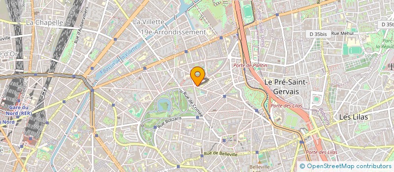 localisation de l'entreprise MADAME CLAIRE DUFOUR  PARIS