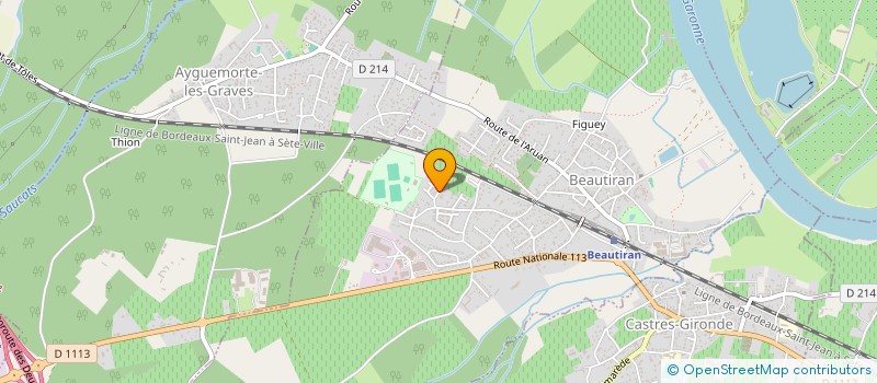 localisation de l'entreprise MADAME CLAIRE DUGUE  BEAUTIRAN