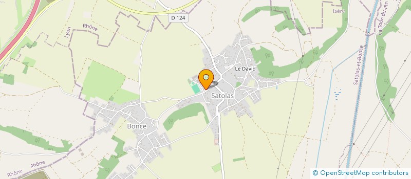 localisation de l'entreprise MADAME CLAIRE DUMONT  SATOLAS-ET-BONCE