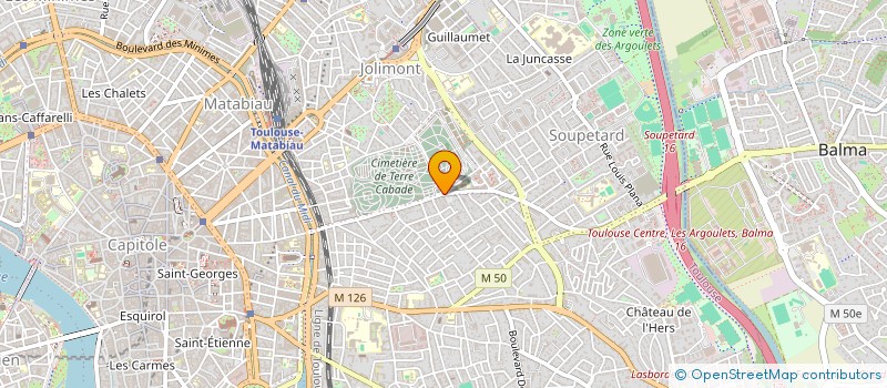 localisation de l'entreprise MADAME CLAIRE DUPONT à TOULOUSE